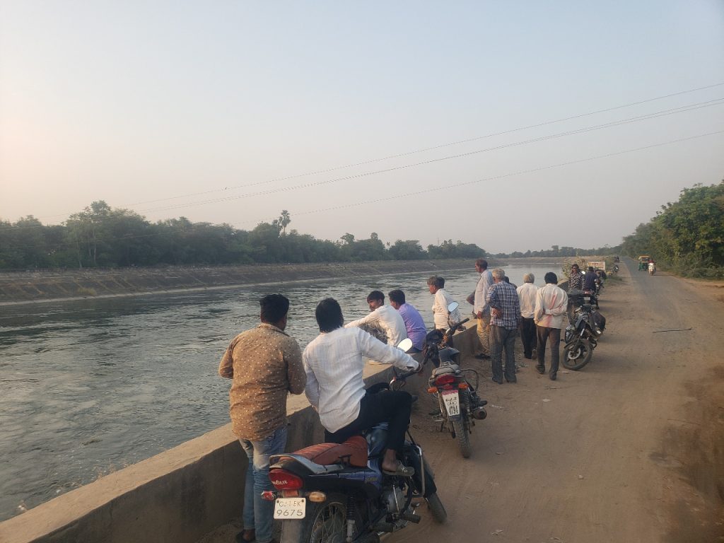 કડીમાં અલદેસન ગામની નર્મદા કેનાલમાં ૨ દિવસની શોધખોળ બાદ લાશ મળી